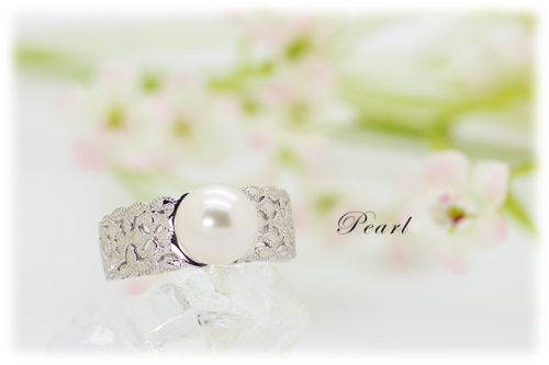 アコヤ 真珠 パール リング 8.5mm Ag900[Pt100] (15529) 真珠 アコヤ真珠 指輪 リング パール プラチナ ジュエリー アクセサリー ダイヤモンド 山梨県 甲斐市 BR-68 2195003 - 山梨県甲斐市