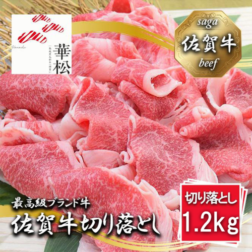 BL094_【冷凍】佐賀牛 切り落とし1,200g(300g×４パック） 2197570 - 佐賀県みやき町