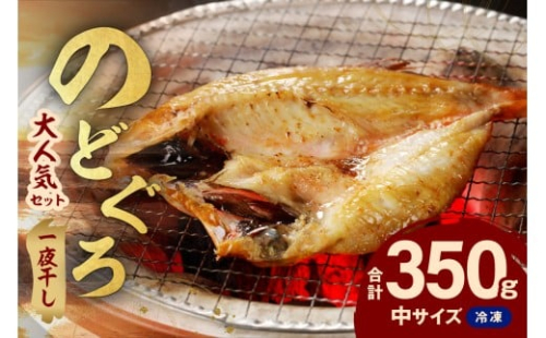 シーライフ のどぐろ一夜干し3～4枚で計350g 「大人気セット」 アカムツ 干物 一夜干し 手頃 小分け 個包装 贈答 ギフト プレゼント 贈り物 【005_2063】 2200171 - 島根県浜田市