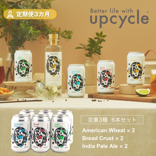 【定期便3カ月】サスティナブル・クラフトビール　飲み比べ3種　6本セット お酒 クラフトビール ギフト おうち時間 グランピング キャンプ プレゼント 地ビール 神奈川県 海老名市 送料無料 2201353 - 神奈川県海老名市