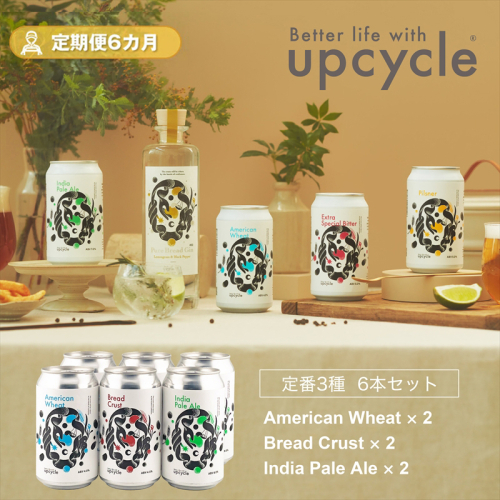 【定期便6カ月】サスティナブル・クラフトビール　飲み比べ3種　6本セット お酒 クラフトビール ギフト おうち時間 グランピング キャンプ プレゼント 地ビール 神奈川県 海老名市 送料無料 2201355 - 神奈川県海老名市