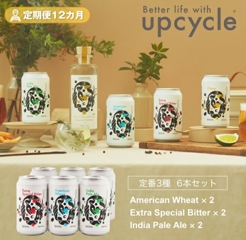 【定期便12カ月】サスティナブル・クラフトビール　飲み比べ3種　6本セット お酒 クラフトビール ギフト おうち時間 グランピング キャンプ プレゼント 地ビール 神奈川県 海老名市 送料無料 2201360 - 神奈川県海老名市