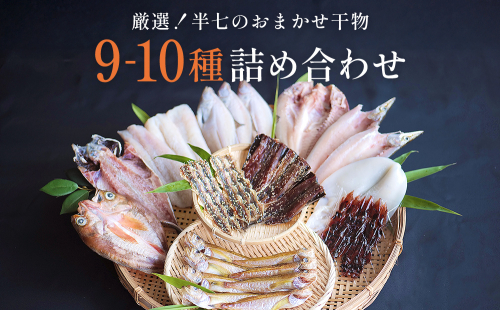 厳選！半七のおまかせ干物 詰め合わせセット（9-10種） 富山県 氷見市 干物 おかず 魚 一品 2204102 - 富山県氷見市