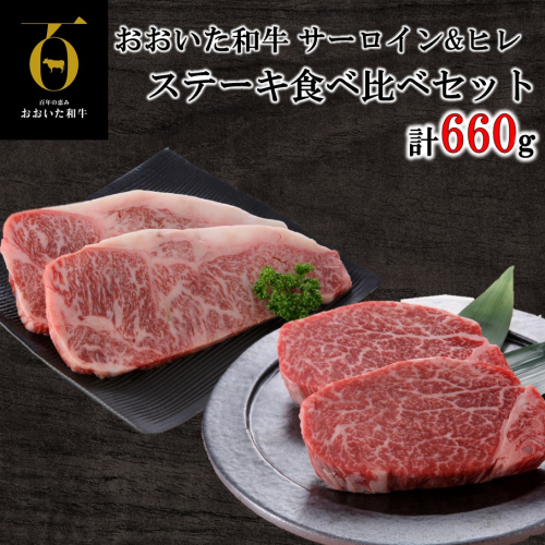 おおいた和牛 贅沢ステーキ食べ比べセット_2581R 2204963 - 大分県国東市