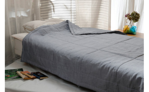 近江の麻 極上掛布団 麻絲商会 滋賀県 東近江市 I-B01 洗える 軽量 肌触り 涼しい 吸湿 放湿 天然素材 高品質 夏布団 掛け布団 寝具 ふとん リネン 麻ふとん 221554 - 滋賀県東近江市