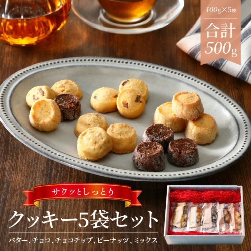 クッキー5種類セット N0160-YZA0269 2217476 - 宮崎県延岡市
