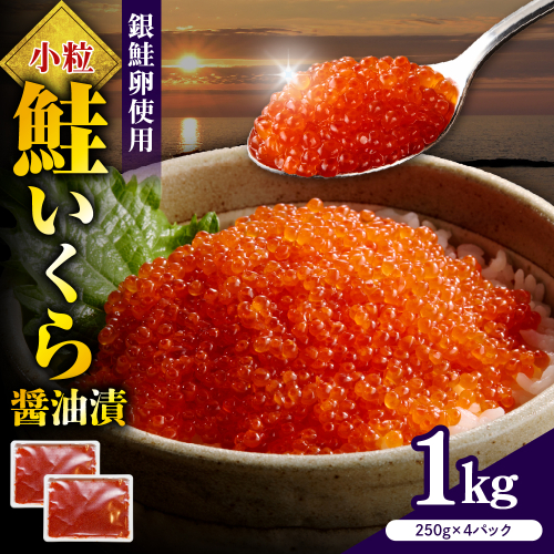 えりも【マルデン特製】鮭いくら醤油漬け250g×4箱【er002-099】 2217998 - 北海道えりも町