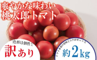 【訳あり】 【1月発送】 トマト 約2kg 桃太郎 先行予約  甘い 野菜 やさい 国産 産地直送 数量限定 旬 桃太郎トマト 生野菜 新鮮 ソース 調味料 ケチャップ サラダ 美容 新鮮 健康 お取り寄せ グルメ おすすめ 人気 徳島県 小松島市