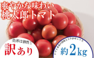 【訳あり】 【2月発送】 トマト 約2kg 桃太郎 先行予約  甘い 野菜 やさい 国産 産地直送 数量限定 旬 桃太郎トマト 生野菜 新鮮 ソース 調味料 ケチャップ サラダ 美容 新鮮 健康 お取り寄せ グルメ おすすめ 人気 徳島県 小松島市