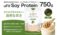 uFit Soy Protein 750g[抹茶][プロテイン たんぱく質 アスリート 運動 健康 ドリンク 飲料 体づくり フレーバー 抹茶]