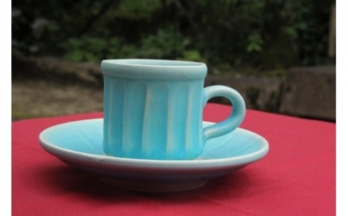 碧彩ソギコーヒー碗皿 15051