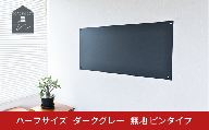 Re:Sketch ハーフサイズ  ダークグレー 無地 ピンタイプ 黒板 お絵描き用ボード 伝言板 磁石 マグネット 簡単 DIY ガルバリウム リスケッチ 【037S047】