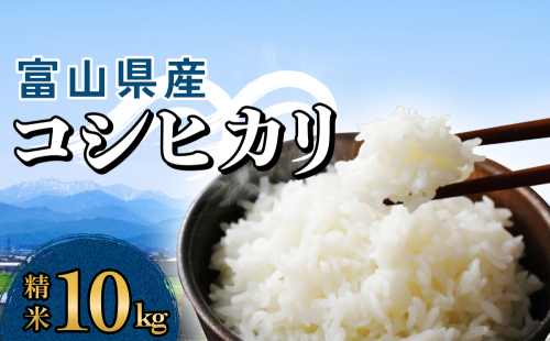 富山県産 コシヒカリ 10kg 精米 2230261 - 富山県氷見市