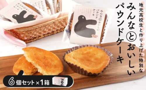みんなとおいしいパウンドケーキ 6個入り×1　グルテンフリー 小麦粉不使用 焼き菓子 パウンドケーキ 2231096 - 宮城県角田市