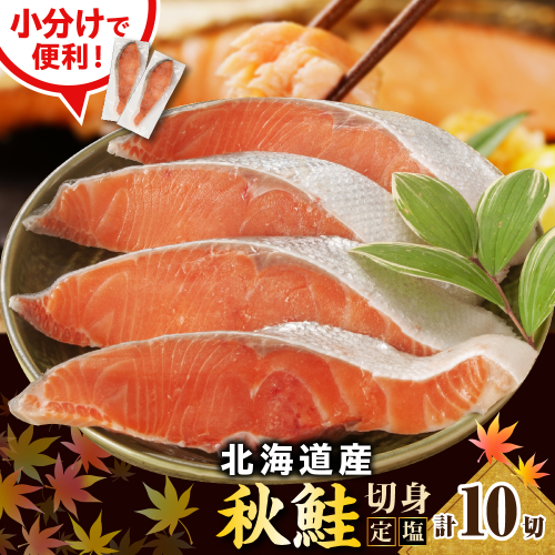 【2025年10月以降発送】えりも【マルデン特製】北海道産定塩鮭切身 10切【er002-101-a】 2231113 - 北海道えりも町