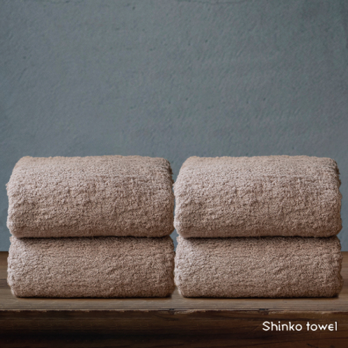 【TVで紹介！】おぅ！え～やん バスタオル（ブラウン）4枚【泉州タオル 国産 吸水 普段使い 無地 シンプル 日用品 家族 ファミリー】  G3484 2231159 - 大阪府泉佐野市