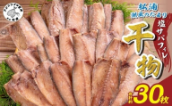 松浦・潮風のたより 塩サバフィレ一夜干し30枚入り( 魚 干し物 サバ 海鮮 干物 おすすめ 人気 セット ひもの さば 詰め合わせ 国産 )【B4-126】