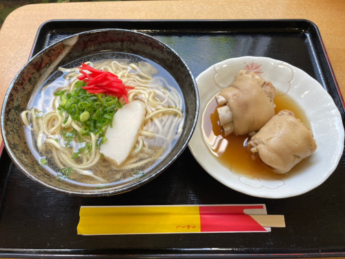 【そば処 玉家】てびちそば 4食セット【定期便】毎月6回 2232025 - 沖縄県南城市