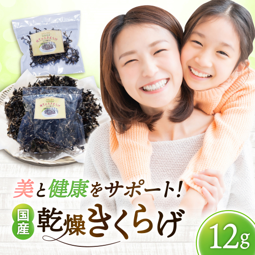 吉野ヶ里産 フルボ酸入り 福ちゃん 乾燥きくらげ 12g きくらげ キクラゲ [FDS001] 2235183 - 佐賀県吉野ヶ里町