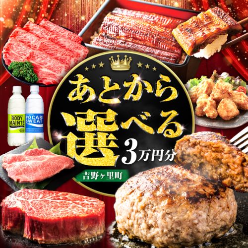 【あとから選べる】吉野ヶ里町 ふるさとギフト 3万円分 / あとから寄附 あとからギフト 選べる寄附 3万円 30000円 / 吉野ヶ里町 [FZZ032] 2235188 - 佐賀県吉野ヶ里町