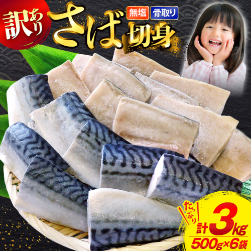 訳あり 骨取り トロ さば 切身 無添加 計3kg (500g×6p) 小分け 無塩[足利本店 宮城県 気仙沼市 20565813] さば 訳アリ 骨取 サバ 鯖 わけあり 鯖 トロサバ トロさば トロサバ 2237743 - 宮城県気仙沼市