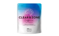 カフェインサプリメント Clear&ZONE クリアゾーン エナジードリンク味 ホスファチジルセリン プラズマローゲン 100錠入り 1袋