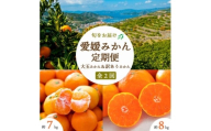 ＜発送月固定定期便＞11月より順次発送　みかん定期便大玉8kg×訳あり7kg＜E25-254＞全2回【4070903】