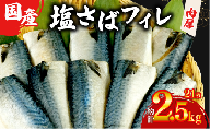 塩サバ フィレ 国産 【選べる内容量】 約2.5kg 21枚 小分け 個包装 鯖 天然 切り身 半身 肉厚 魚介 海鮮 冷凍 さば サバ フィーレ ご家庭用 贈答品 高級 人気 おかず おつまみ 静岡県 沼津市