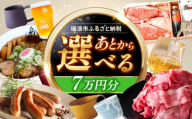 【あとから選べる】 岐阜県瑞浪市ふるさとギフト 7万円分 [AZDD007]