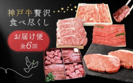 神戸牛贅沢食べ尽くしお届け便 6回