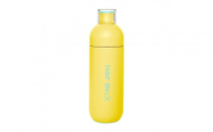 【レモンイエロー】軽量＆デザインと使いやすさにこだわった PSステンレスタンブラー 360ml