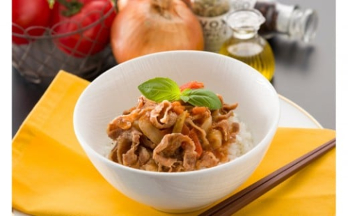 リストランテホンダ 本多哲也監修 国産牛と完熟トマトのイタリアン牛丼130g×3 2245850 - 大阪府堺市