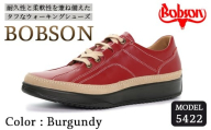 BOBSON 5422 （BURGUNDY） 26.5cm 3E | 靴 紳士靴 メンズ シューズ ビジネス カジュアル ファッション 革靴 牛革 皮製品 日本製 高機能シューズ ブルゴーニュ ワインレッド 赤 濃い赤 バーガンディ 濃褐色