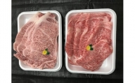 長崎和牛サーロインステーキ（1㎏）と長崎和牛ロースうすぎり（800g）のセット