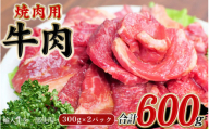 牛タレ仕込味付焼肉 300g×2パック 合計600g【冷凍】 / 肉 牛肉 牛 小分け 味 焼き肉 焼肉