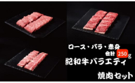 紀和牛バラエティ焼肉セット(ロース・バラ・赤身合計約250g) 【冷凍】/ 牛  肉 牛肉 紀和牛 ロース 赤身 バラ 焼肉 焼き肉 250g