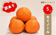 【先行予約】橋本農園の 訳あり セミノール 5kg 【2026年3月中旬から4月中旬に順次発送】 / セミノール 柑橘 フルーツ 果物 くだもの 先行予約 訳あり