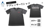 小松基地オリジナルアグレッサーTシャツ ガンメタ (Lサイズ)