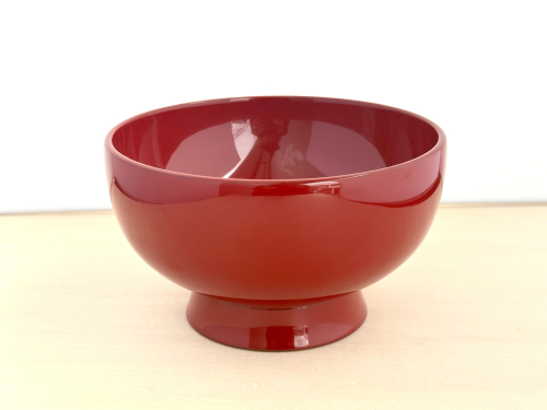 川連漆器 皆朱 そば椀【(株)佐藤商事】[H2-5504] 2253664 - 秋田県湯沢市