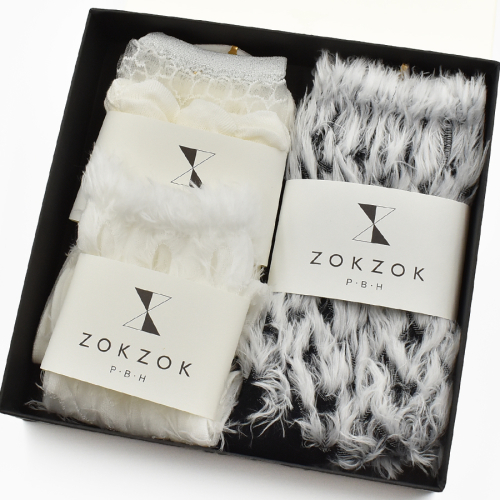 上質感を足にまとうラグジュアリーソックス ZOKZOK 3足セット (ホワイト系) /// 靴下 くつした くつ下 ソックス 足元 ラグジュアリー 婦人 レディース 女性  セット 母の日 ファッション おしゃれ 日本製 奈良県 広陵町 2253810 - 奈良県広陵町