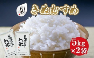 [2025年産新米] 日置さん家のお米「きぬむすめ」5kg×2袋[精米]