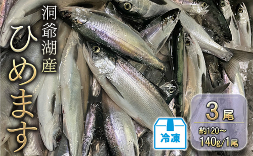 洞爺湖産ひめます3尾(約120~140g/1尾)冷凍 2259581 - 北海道洞爺湖町