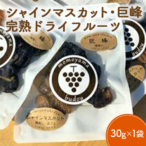 完熟ドライグレープMIX1袋（シャインマスカット＆巨峰）｜果物詰合せ・フルーツ・加工食品・シャインマスカット・巨峰・ドライフルーツ ※北海道・沖縄・離島への配送不可 2259953 - 富山県魚津市