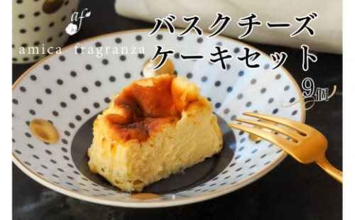【amica fragranza】バスクチーズケーキセット-冷凍便- 2260279 - 大阪府堺市