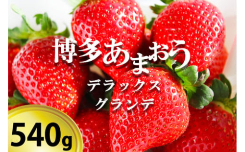 いちごの王様「博多あまおうデラックス&グランデ」2パック【2月下旬配送】 226044 - 福岡県小郡市