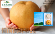 備前横綱梨 2玉箱 赤秀(1～1.5kg玉) 【先行予約 2026年11月中旬から順次発送】