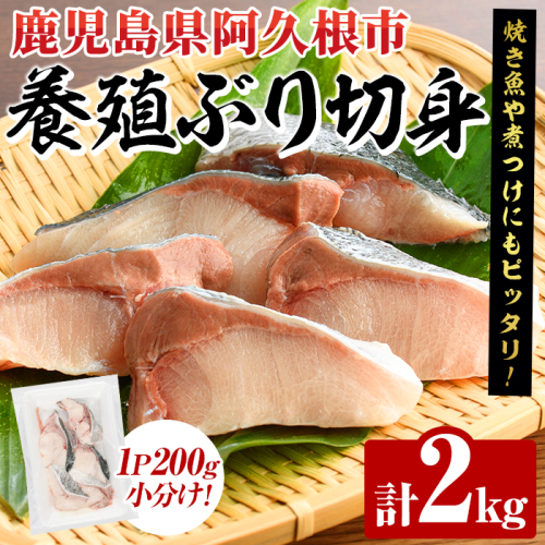 養殖ぶり切身(約2kg) 鹿児島県 阿久根市 ブリ ぶり 鰤 魚貝 魚介 海産物 切身 切り身 煮物 煮つけ 焼き魚 おかず おつまみ 小分け 【さるがく水産】akn028-45 2261423 - 鹿児島県阿久根市