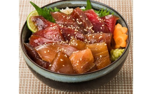 マグロの紅白漬け【配送不可：沖縄県・その他離島】 2263592 - 静岡県静岡市