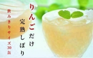 【完熟しぼり】JAいわて平泉《果汁100％りんごジュース》飲みきりサイズ195g×30缶