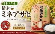 【令和７年産】精米「ミネアサヒ」5ｋｇ | ミネアサヒ 令和7年産 精米 5kg 白米 米 お米 国産米 ブランド米 単一原料米 ごはん おにぎり お弁当 ご家庭用 新米 愛知県産 愛知県 豊田市